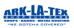 Ark-LA-Tex Shop Builders Logo