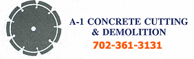 A1 Concrete Cutting & Demolition (NV) Logo