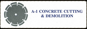 A-Line Concrete Cutting Logo