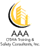 AAA OSHA Training & Safety Consultants Logo