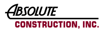 Absolute Construction, Inc. Logo