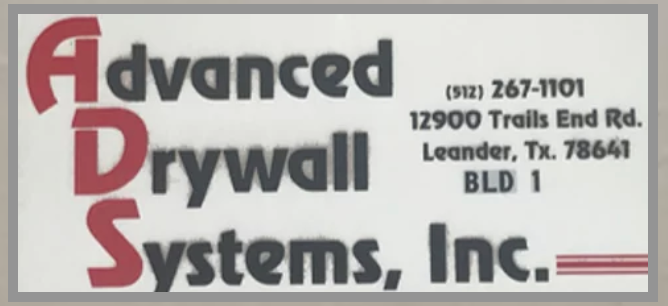 Advanced Drywall Systems (TX) Logo