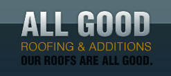 All Good Roofing & Additions Logo