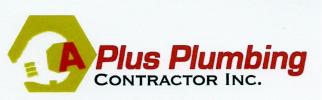 A Plus Plumbing Contractor Logo