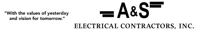 A & S Electrical Contractors, Inc. Logo