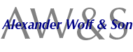 Alexander Wolf & Son Logo
