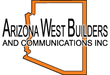 Arizona West Builders And Communications Logo