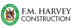 F.M. Harvey Construction Logo