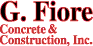 G. Fiore Concrete & Construction, Inc. Logo