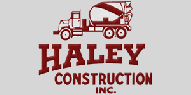 Haley Construction Logo