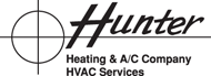 Hunter Heating & A/C Company HVAC Services Logo