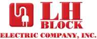 L H Block Electric Company, Inc. Logo