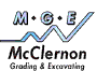 McClernon Grading & Excavating Logo