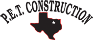 P.E.T. Construction, Inc. Logo