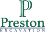 Preston Excavation Logo