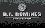 B.A. Romines Sheet Metal Logo