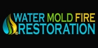 Water Mold Fire Restoration Logo